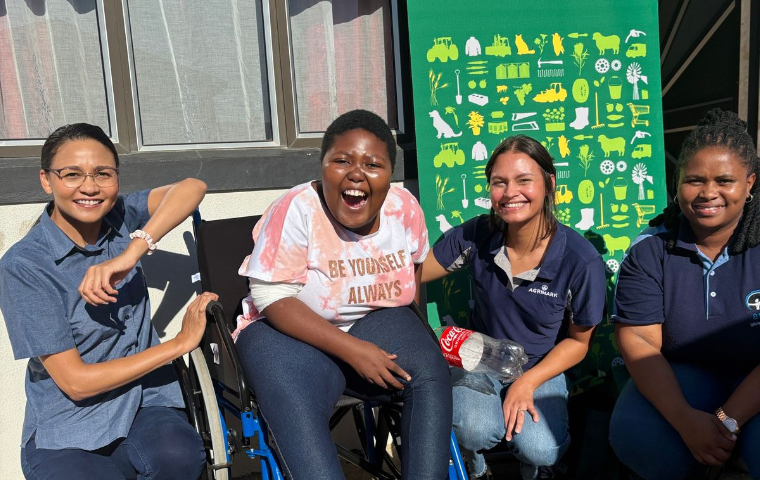Wheelchair brings joy and blessings!