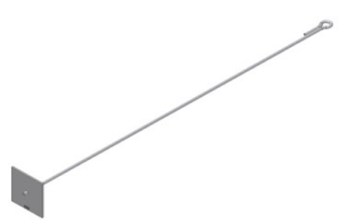Kfm A2 Anchor Steel R10 Red 1400mm | Agrimark