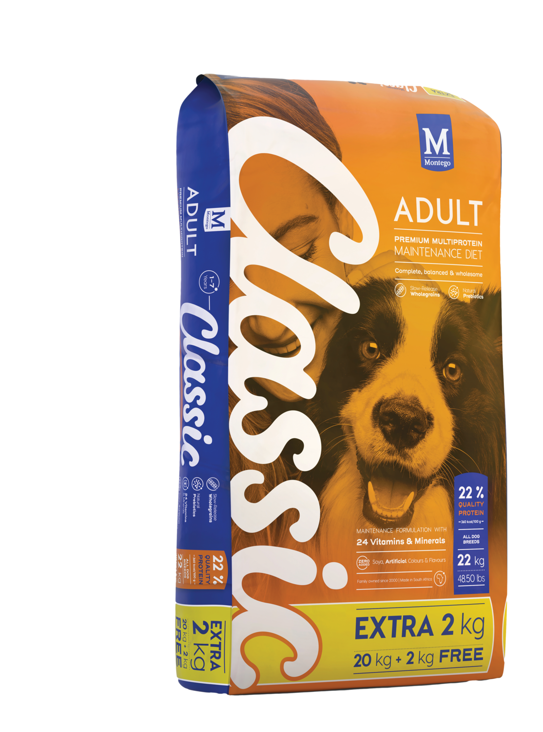 Montego Classic Adult Dry Dog Food 22kg | Agrimark