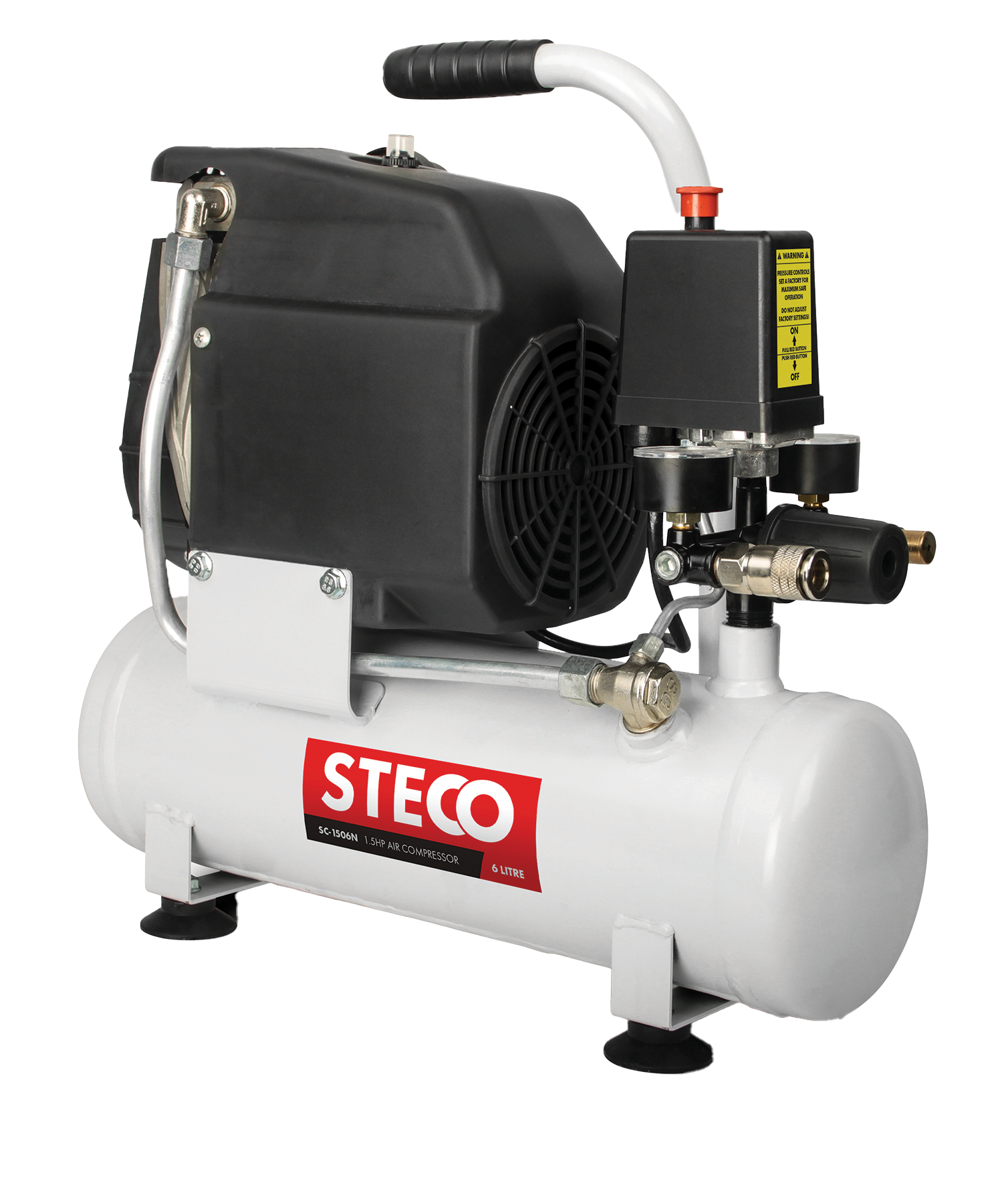 Ryobi Steco 6l Air Compressor 1.5hp | Agrimark
