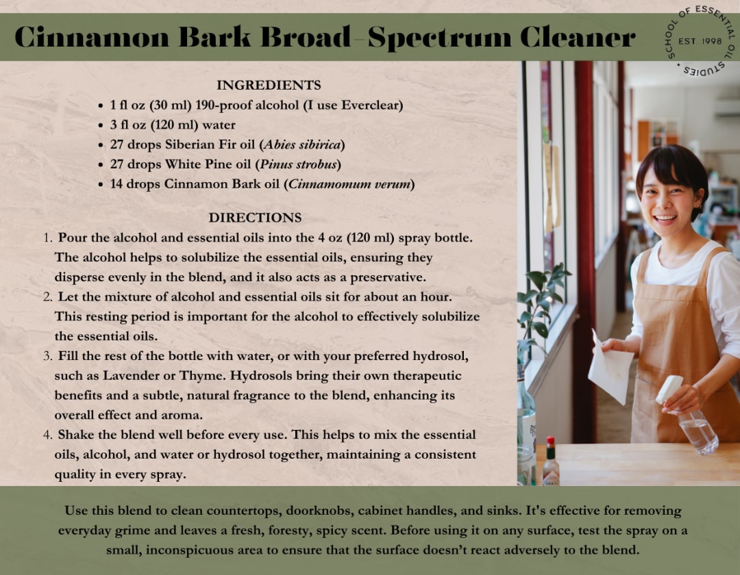 Broad-Spectrum Antibacterial Cleaner with Cinnamon Bark Oil — article image 1