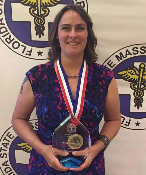 Wendy Ballasch, Bodywork and Aromahead certification graduate