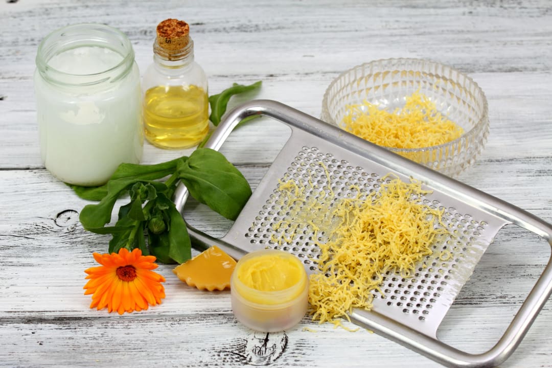 Green Mandarin, Calendula, & Vanilla Lip Balm Recipe
