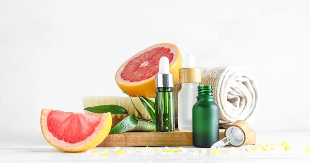 Making Grapefruit Body Oil for Colds