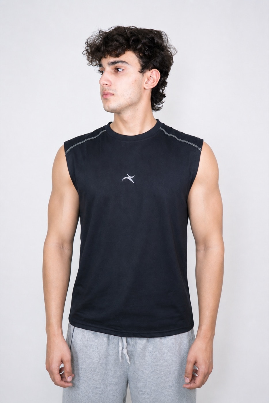 ZYROON Signature Athletic Muscle Tank (Stitched) – alternate view