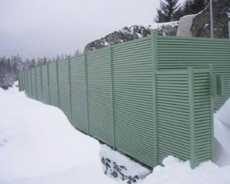 GALVANIZED STEEL FENCE