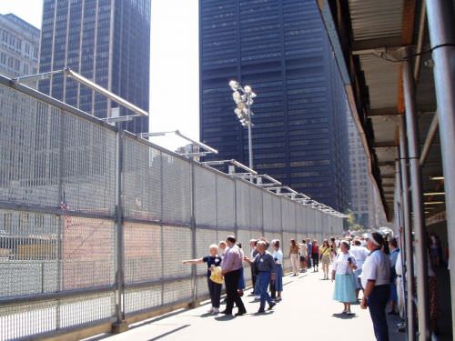 GALVANIZED STEEL FENCE