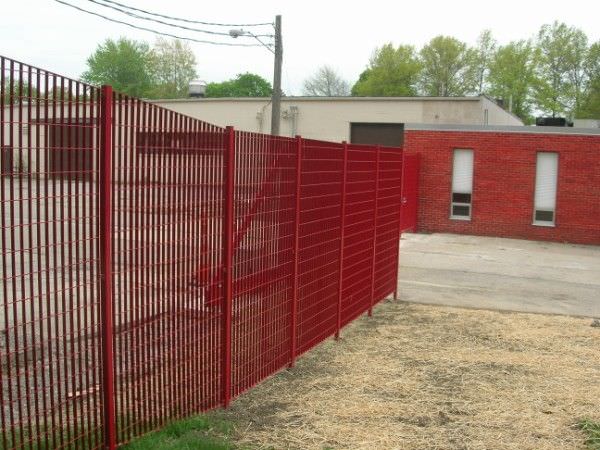 GALVANIZED STEEL FENCE