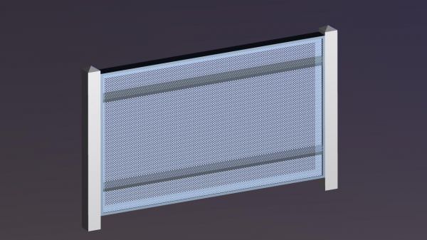 PERFORATED FENCE
