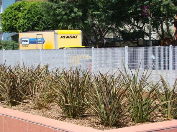 GALVANIZED STEEL FENCE