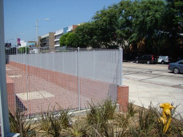 GALVANIZED STEEL FENCE