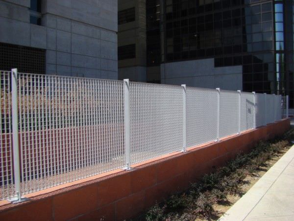GALVANIZED STEEL FENCE