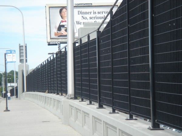 GALVANIZED STEEL FENCE