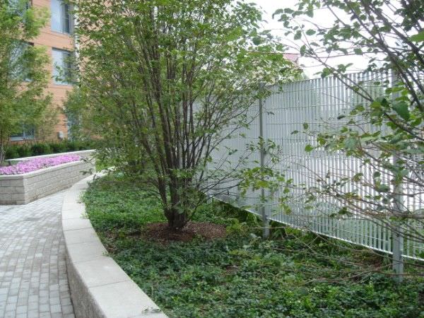 GALVANIZED STEEL FENCE