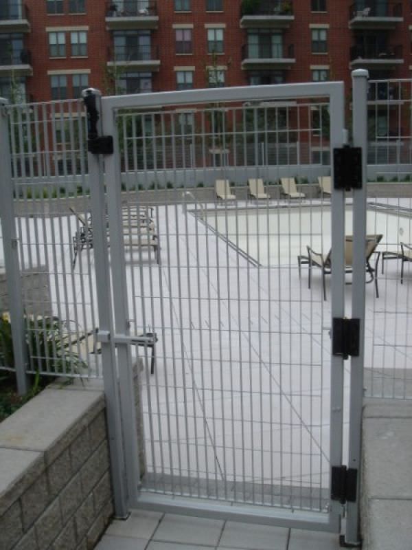 GALVANIZED STEEL FENCE