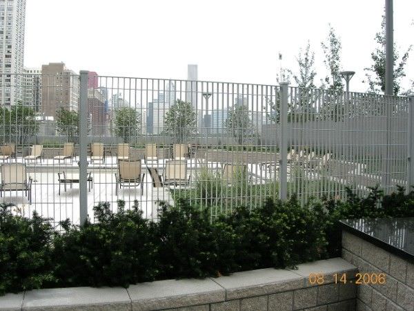 GALVANIZED STEEL FENCE