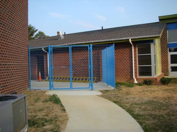GALVANIZED STEEL FENCE