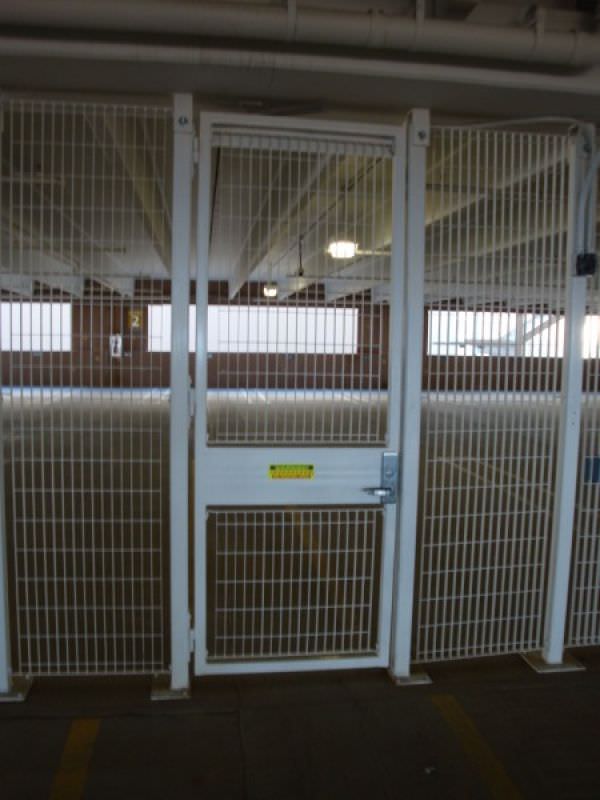 GALVANIZED STEEL FENCE