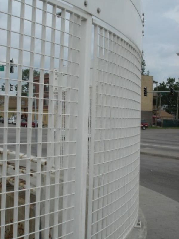 GALVANIZED STEEL FENCE