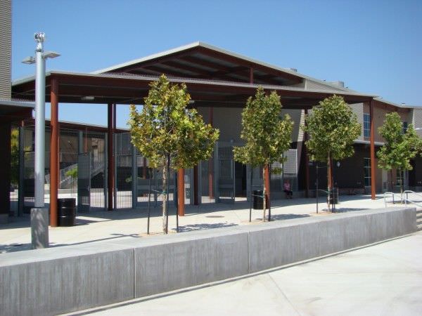 GALVANIZED STEEL FENCE