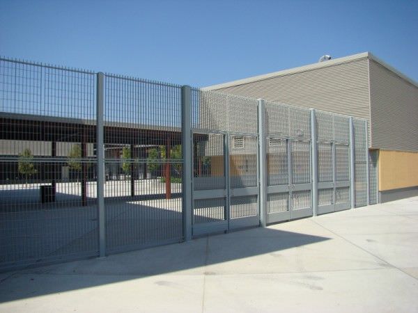 GALVANIZED STEEL FENCE