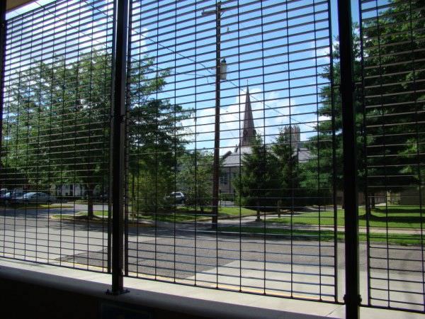 GALVANIZED STEEL GRILLE