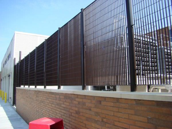 GALVANIZED STEEL FENCE