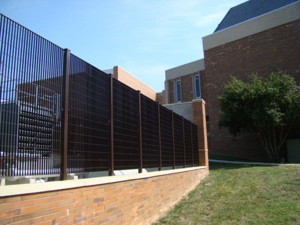 GALVANIZED STEEL FENCE