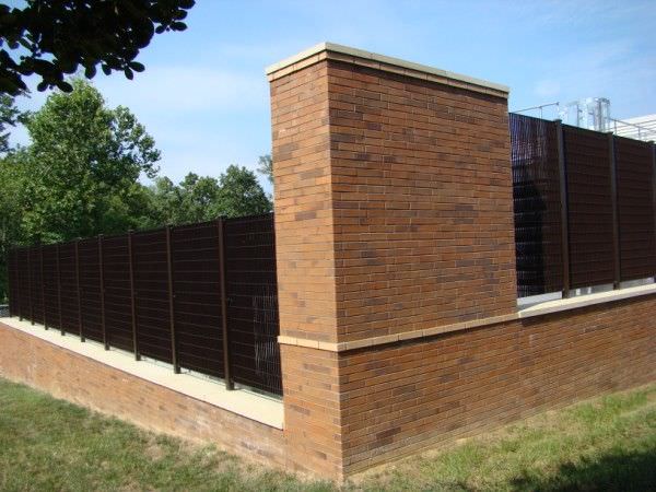GALVANIZED STEEL FENCE