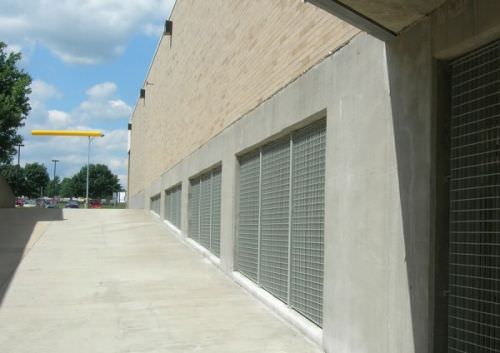 GALVANIZED STEEL GRILLE
