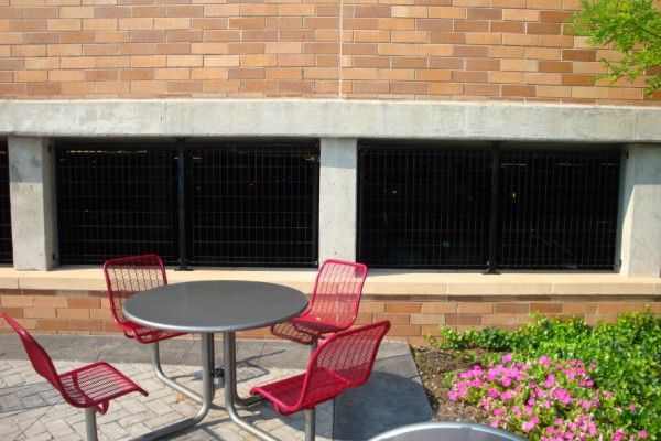GALVANIZED STEEL GRILLE
