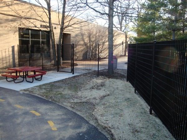 GALVANIZED STEEL FENCE
