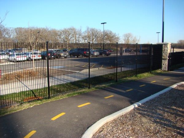 GALVANIZED STEEL FENCE