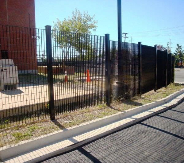 GALVANIZED STEEL FENCE