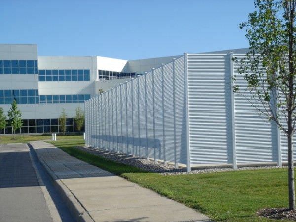 GALVANIZED STEEL FENCE