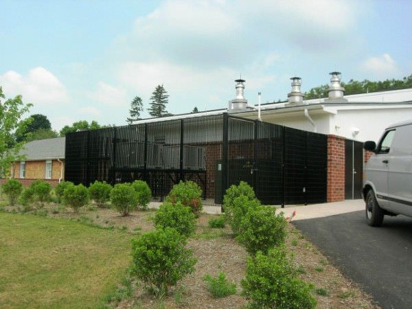 GALVANIZED STEEL FENCE