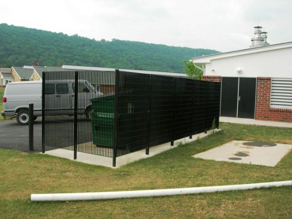 GALVANIZED STEEL FENCE