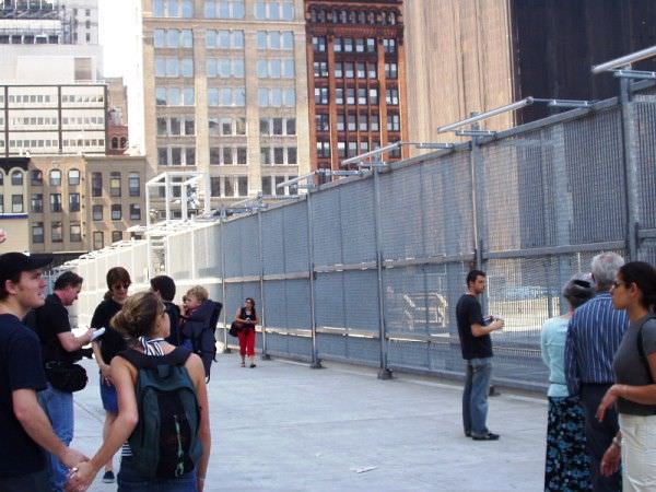 GALVANIZED STEEL FENCE