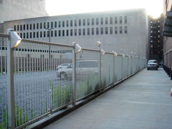 GALVANIZED STEEL FENCE