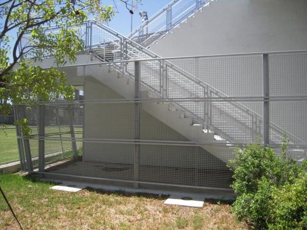 GALVANIZED STEEL FENCE