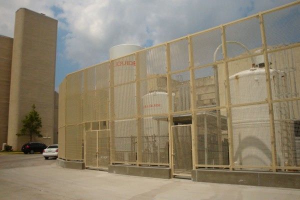 GALVANIZED STEEL FENCE