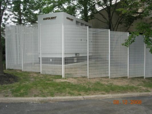 GALVANIZED STEEL FENCE