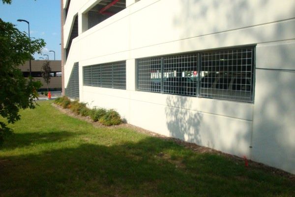 GALVANIZED STEEL GRILLE