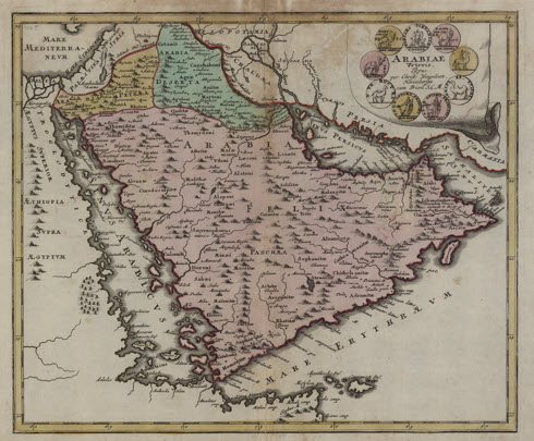 خريطة جزيرة العرب قبل الاسلام Kharita Blog