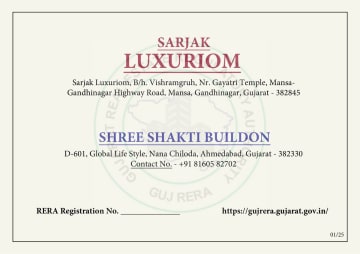 Sarjak Luxuriom — brochure image 1