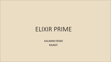 Elixir Prime — brochure image 1
