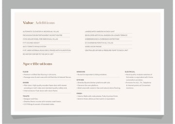 Grassfield By Aranya — brochure image 5