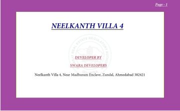 Neelkanth Villa 4 — brochure image 1