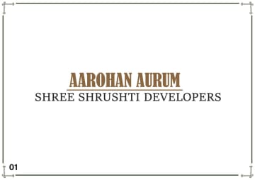 Aarohan Aurum — brochure image 1