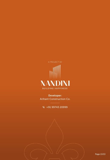 Nandini Legacy — brochure image 13